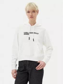Толстовка обычного кроя A2W20053 Karl Lagerfeld Jeans, белый