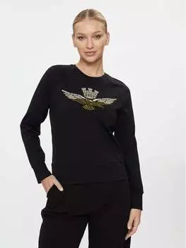 Толстовка обычного кроя Aeronautica Militare, черный