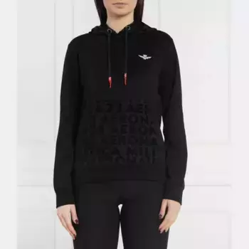 Толстовка обычного кроя Aeronautica Militare, черный