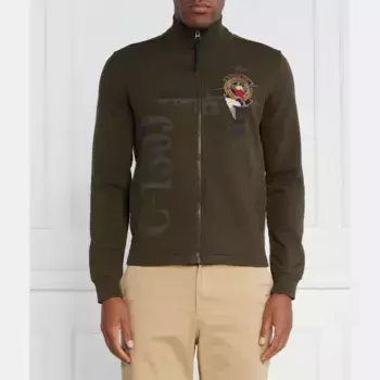 Толстовка обычного кроя Aeronautica Militare, зеленый