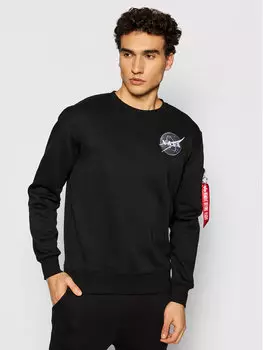 Толстовка обычного кроя Alpha Industries, черный