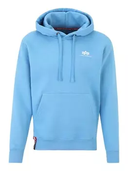 Толстовка обычного кроя ALPHA INDUSTRIES, цвет Azure