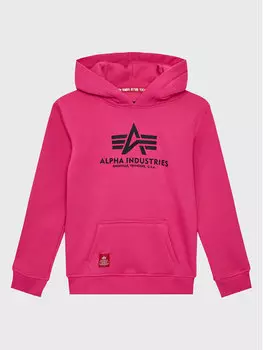 Толстовка обычного кроя Alpha Industries, розовый