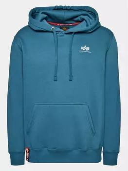 Толстовка обычного кроя Alpha Industries, синий