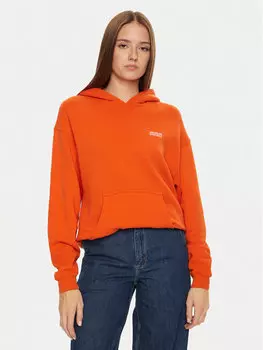 Толстовка обычного кроя American Vintage, оранжевый