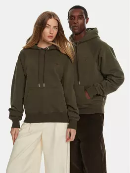 Толстовка обычного кроя Ami Paris, хаки