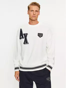 Толстовка обычного кроя Armani Exchange, белый