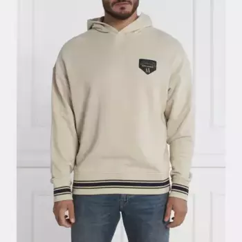 Толстовка обычного кроя Armani Exchange, бежевый