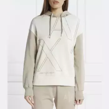 Толстовка обычного кроя Armani Exchange, бежевый