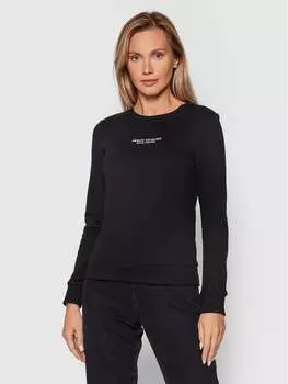 Толстовка обычного кроя Armani Exchange, черный