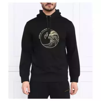 Толстовка обычного кроя Armani Exchange, черный
