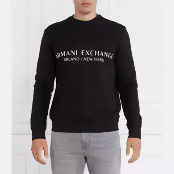 Толстовка обычного кроя Armani Exchange, черный