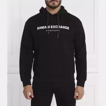 Толстовка обычного кроя Armani Exchange, черный