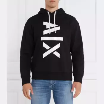 Толстовка обычного кроя Armani Exchange, черный
