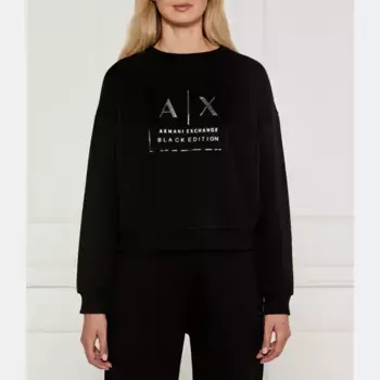 Толстовка обычного кроя Armani Exchange, черный