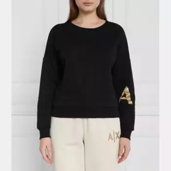 Толстовка обычного кроя Armani Exchange, черный