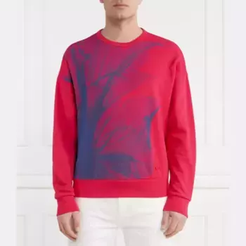 Толстовка обычного кроя Armani Exchange, фуксия