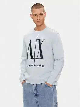 Толстовка обычного кроя Armani Exchange, голубой