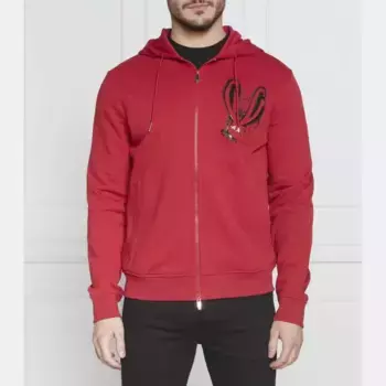 Толстовка обычного кроя Armani Exchange, красный