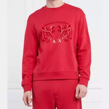 Толстовка обычного кроя Armani Exchange, красный