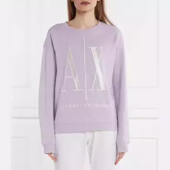 Толстовка обычного кроя Armani Exchange, лавандовый