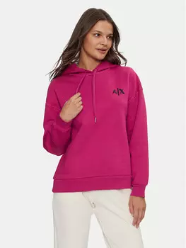 Толстовка обычного кроя Armani Exchange, розовый