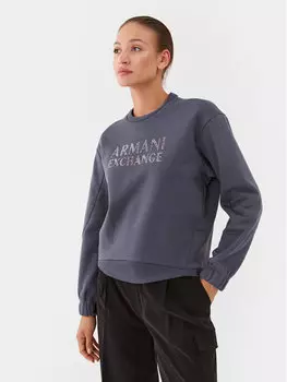 Толстовка обычного кроя Armani Exchange, синий