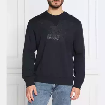 Толстовка обычного кроя Armani Exchange, синий