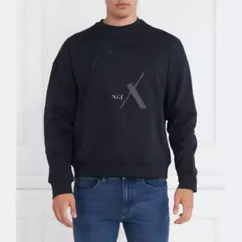 Толстовка обычного кроя Armani Exchange, синий