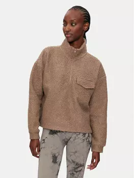 Толстовка обычного кроя Athlecia, коричневый