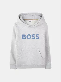Толстовка обычного кроя Boss, серый