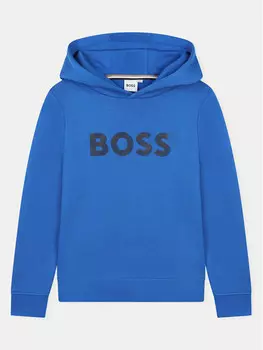 Толстовка обычного кроя Boss, синий