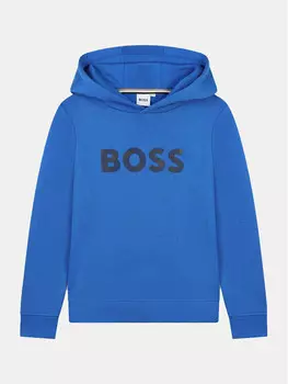 Толстовка обычного кроя Boss, синий