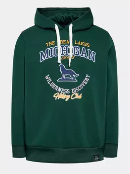 Толстовка обычного кроя Brave Soul, зеленый