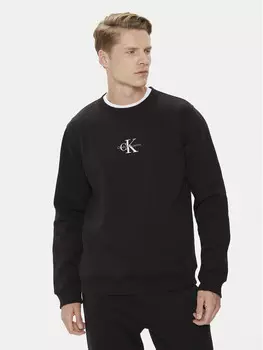 Толстовка обычного кроя Calvin Klein Jeans, черный