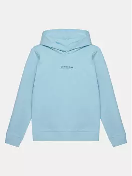 Толстовка обычного кроя Calvin Klein Jeans, голубой