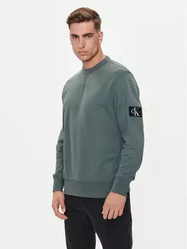 Толстовка обычного кроя Calvin Klein Jeans, серый