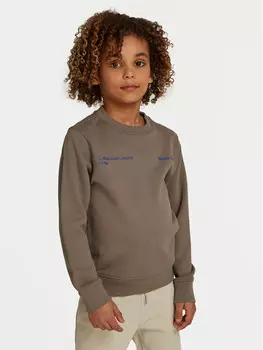 Толстовка обычного кроя Calvin Klein Jeans, серый