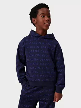 Толстовка обычного кроя Calvin Klein Jeans, синий