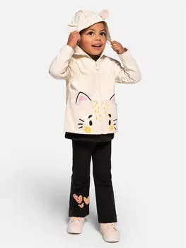 Толстовка обычного кроя Coccodrillo, экрю