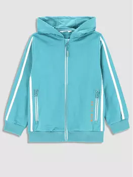 Толстовка обычного кроя Coccodrillo, бирюзовый