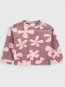 Толстовка обычного кроя Coccodrillo, фиолетовый