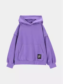 Толстовка обычного кроя Coccodrillo, фиолетовый