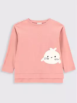 Толстовка обычного кроя Coccodrillo, розовый