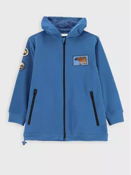 Толстовка обычного кроя Coccodrillo, синий
