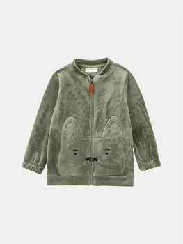 Толстовка обычного кроя Coccodrillo, зеленый