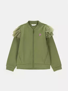 Толстовка обычного кроя Coccodrillo, зеленый