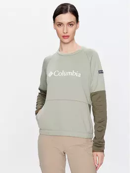 Толстовка обычного кроя Columbia, зеленый