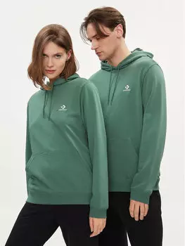 Толстовка обычного кроя Converse, зеленый