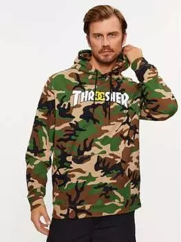 Толстовка обычного кроя Dc, хаки